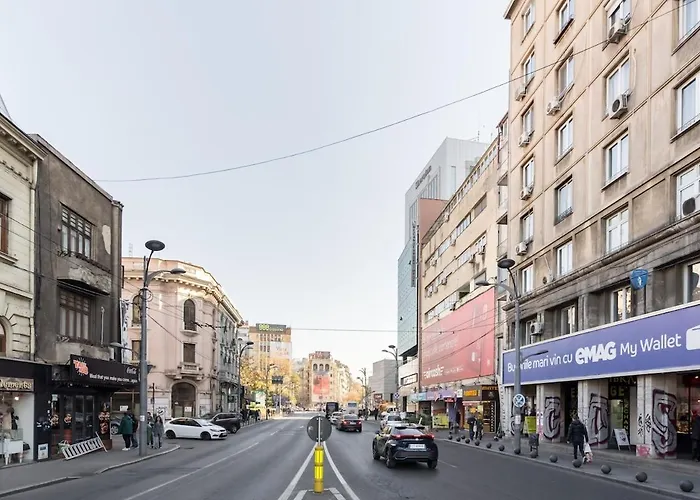 Sunny - Charming Balcony - Romana Square Bukurešť